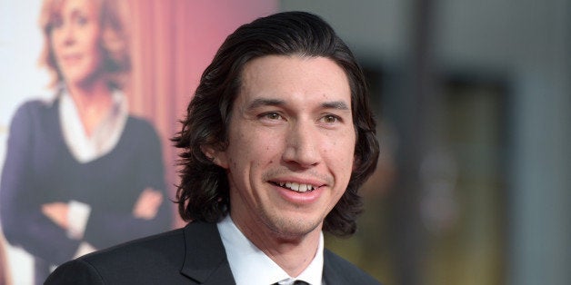 HOLLYWOOD, CA - SEPTEMBER 15: Actor Adam Driver arrives at the premiere of Warner Bros. Pictures' 'This Is Where I Leave You