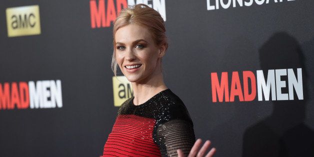 LOS ANGELES, CA - MARCH 25: Actress January Jones attends the AMC celebration of the final 7 episodes of 'Mad Men' with the Black & Red Ball at the Dorothy Chandler Pavilion on March 25, 2015 in Los Angeles, California. (Photo by Jason Merritt/Getty Images)