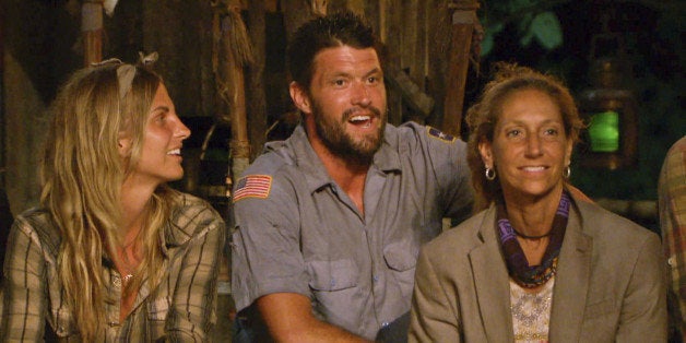 SAN JUAN DEL SUR - APRIL 14: 'Livin' on the Edge' - Sierra Dawn Thomas, Mike Holloway and Carolyn Rivera during the ninth episode of SURVIVOR on the 30th season, Wednesday, April 15 (8:00-9:00 PM, ET/PT) on the CBS Television Network. Image is a screen grab. (Photo by CBS via Getty Images)