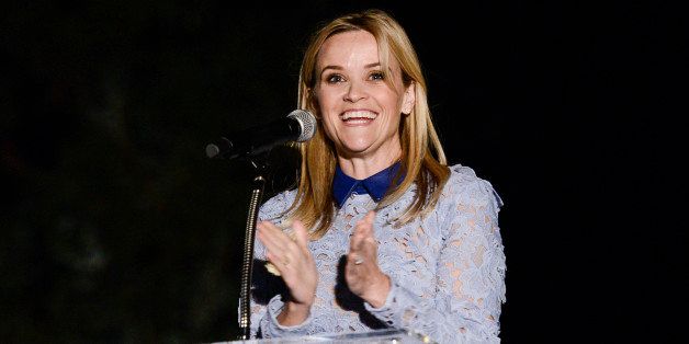 Actress Reese Witherspoon speaks at the 2015 CISLA Annual Gala in Los Angeles on Monday, May 18, 2015. (Photo by Dan Steinberg/Invision/AP)