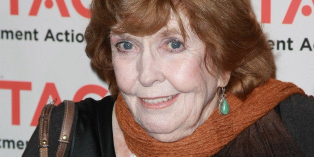 NEW YORK - DECEMBER 14: Actress Anne Meara attends the 12th annual 'Research in Action Awards,' a benefit honoring individuals who have made significant impact in AIDS research and activism hosted by Treatment Action Group at Astor Center on December 14, 2008 in New York City. (Photo by Neilson Barnard/Getty Images)