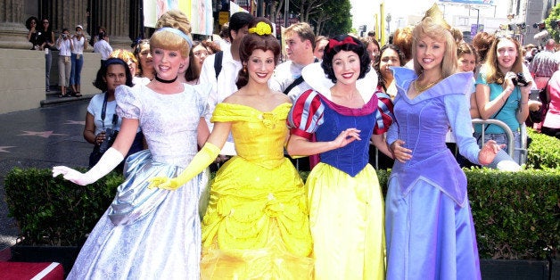 Disney Characters during The Princess Diaries Premiere at El Capitan Theatre in Hollywood, California, United States. (Photo by SGranitz/WireImage)