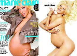 Christina Aguilera Pregnant Naked - Christina Aguilera: Pregnant, Naked And Proud | HuffPost Entertainment