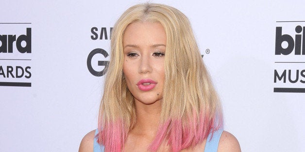 LAS VEGAS, NV - MAY 17: Iggy Azalea arrives at The 2015 Billboard Music Awards held at the MGM Grand Garden Arena on May 17,
