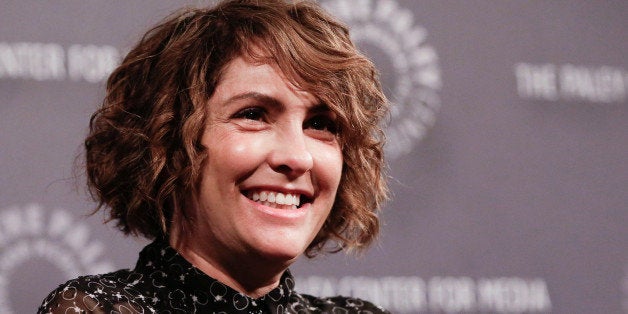 NEW YORK, NY - MAY 19: 'Transparent' creator and director Jill Soloway speaks onstage at the Amazon Original Series 'Transpa