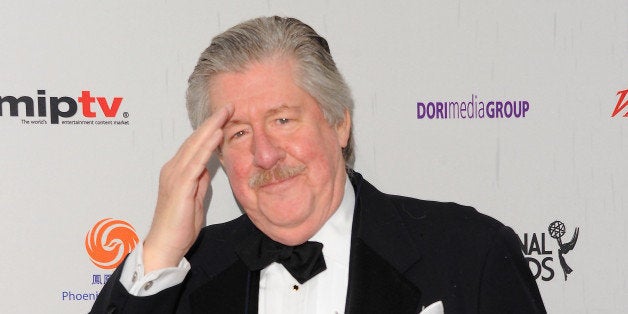 NEW YORK, NY - NOVEMBER 21: Actor Edward Herrmann attends the 39th International Emmy Awards at the Mercury Ballroom at the