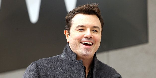 HOLLYWOOD, CA - DECEMBER 11: Seth MacFarlane attends the ceremony honoring Don Mischer with a Star on The Hollywood Walk of Fame held on December 11, 2014 in Hollywood, California. (Photo by Michael Tran/FilmMagic)