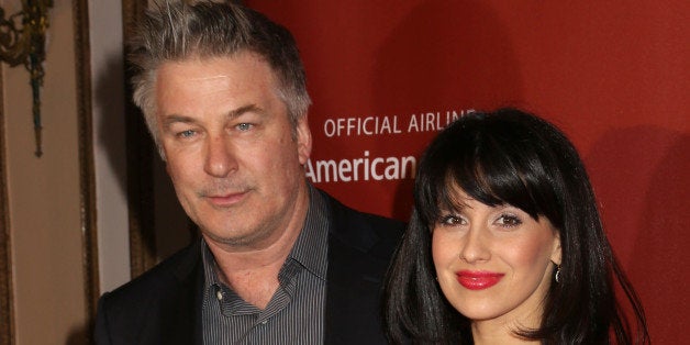 Alec Baldwin and wife Hilaria Baldwin attend the Roundabout Theatre Companyâs 2015 Spring Gala at the Waldorf-Astoria Hotel on Monday, March 2, 2015, in New York. (Photo by Greg Allen/Invision/AP)