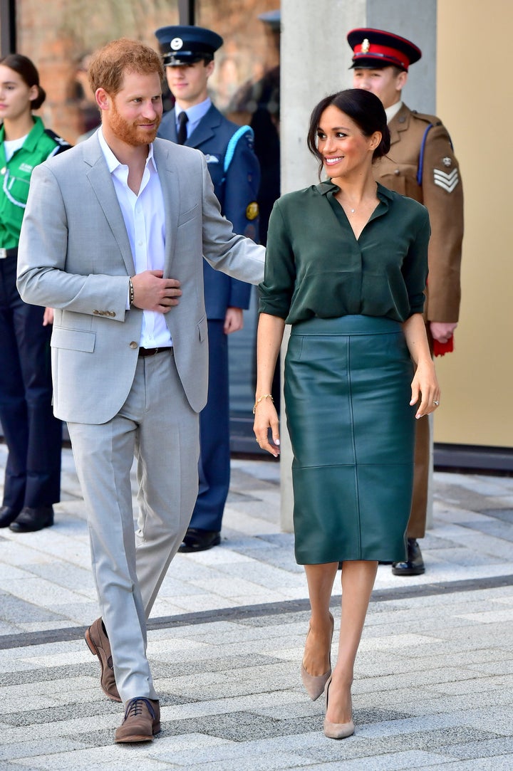 The Duke and Duchess of Sussex take on ... Sussex.