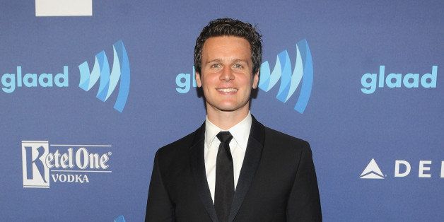 NEW YORK, NY - MAY 09: Actor Jonathan Groff attends the VIP Red Carpet Suite hosted by Ketel One Vodka at the 26th Annual GLAAD Media Awards in New York on May 9, 2015 in New York City. (Photo by Brad Barket/Getty Images for Ketel One)