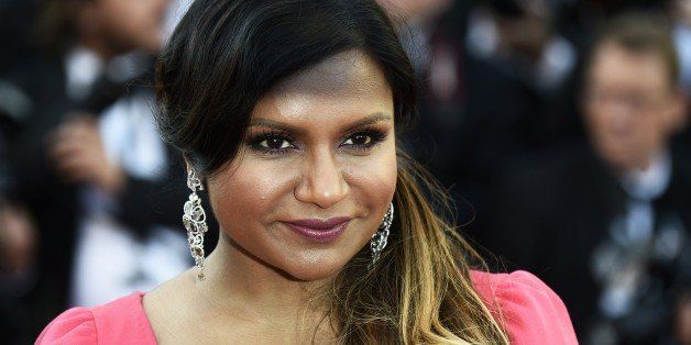 US actress Mindy Kaling poses as she arrives for the screening of the film 'Inside Out' at the 68th Cannes Film Festival in Cannes, southeastern France, on May 18, 2015. AFP PHOTO / LOIC VENANCE (Photo credit should read LOIC VENANCE/AFP/Getty Images)