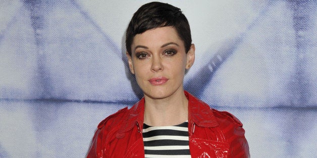 Rose McGowan arrives at Refinery 29 Los Angeles Holiday Party at Sunset Towers on Wednesday, December 10, 2014, in Los Angel
