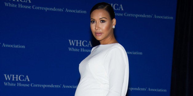 Naya Rivera attends the 2015 White House Correspondents' Association Dinner at the Washington Hilton Hotel on Saturday, April