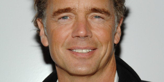 ** FILE ** In this Wednesday, March 5, 2008 file photo, actor John Schneider attends a Cinema Society screening of "Married Life" at the Tribeca Cinemas in New York. Theives stole Schneider's sport utility vehicle on Saturday, Dec. 6, 2008 at a suburban Los Angeles mall, taking with them a pair of puppies that were early Christmas gifts for his children. (AP Photo/Evan Agostini)