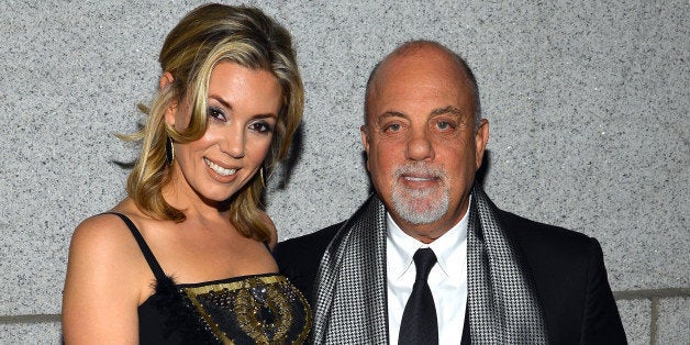 NEW YORK, NY - OCTOBER 15: Alexis Roderick and Billy Joel attend the Elton John AIDS Foundation's 12th Annual An Enduring Vi