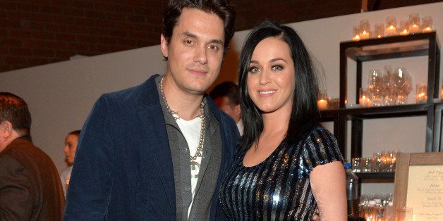 CULVER CITY, CA - JANUARY 28: Musician John Mayer and singer Katy Perry attend Hollywood Stands Up To Cancer Event with contributors American Cancer Society and Bristol Myers Squibb hosted by Jim Toth and Reese Witherspoon and the Entertainment Industry Foundation on Tuesday, January 28, 2014 in Culver City, California. (Photo by Charley Gallay/Getty Images for Entertainment Industry Foundation)