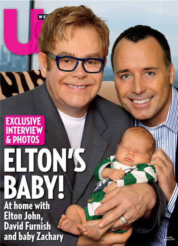 Elton John Reveals Son Zachary Jackson Levon Furnish John Photo Huffpost