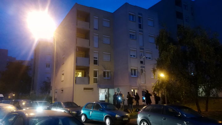 This residential building in Creil, in the department of Oise, northern France, is where the French fugitive Redoine Faid was