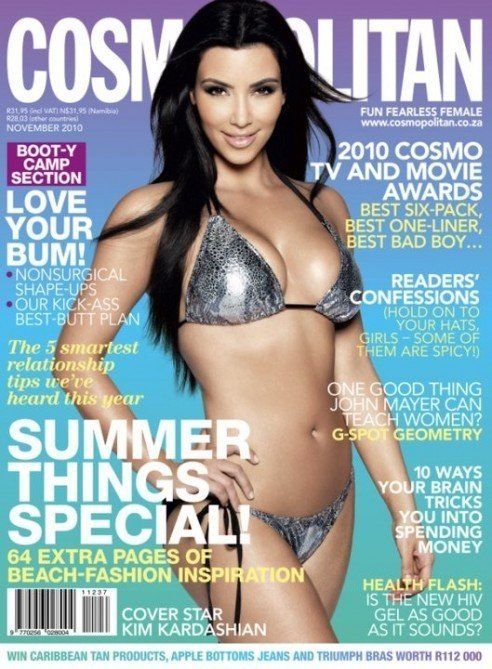 Kim Kardashians Sexiest Magazine Covers Photos Huffpost Entertainment