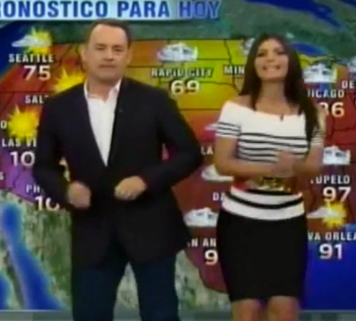 hot univision weather lady