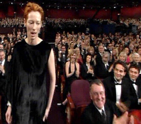 Tilda Swinton Savors Oscar Victory With Young Lover Sandro Huffpost