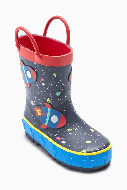 Perfect for the space obsessed. Bonus: the red handles will make these easier for them to pull on themselves.Navy Rocket Space Wellies, Next﻿, &pound;13-15Size: 3-12 (younger)