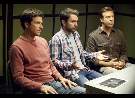 Jason bateman charlie day jason hi-res stock photography and