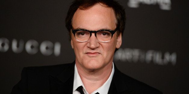 Honoree Quentin Tarantino arrives at the LACMA Art + Film Gala at LACMA on Saturday, Nov. 1, 2014, in Los Angeles. (Photo by Jordan Strauss/Invision/AP)