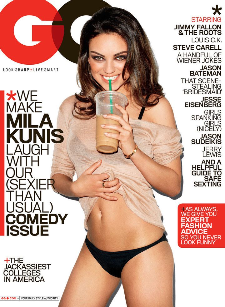 Mila Kunis In Panties In GQ, Talking Sexism In Hollywood (PHOTO)