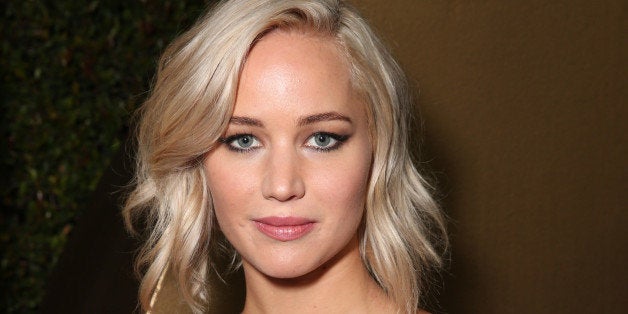 BEVERLY HILLS, CA - JANUARY 10: Actress Jennifer Lawrence, winner of Best Performance in a Motion Picture - Musical or Comed