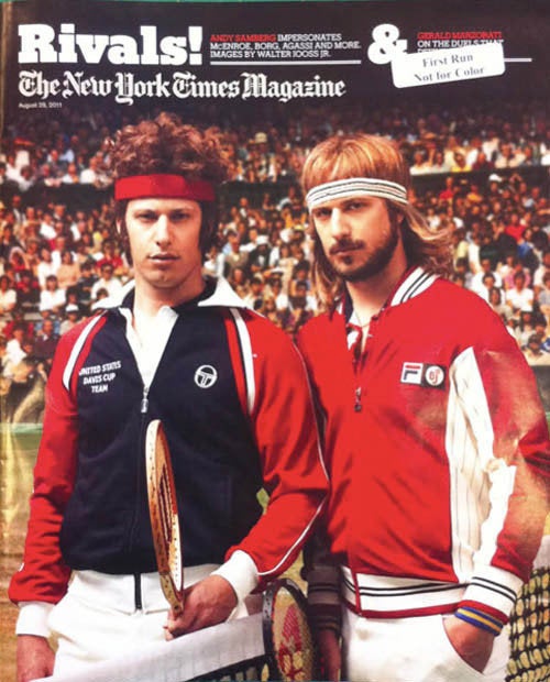 Andy Samberg As Bjorn Borg, John McEnroe \u0026 Tennis Stars In NY Times  Magazine (PHOTO) | HuffPost Entertainment