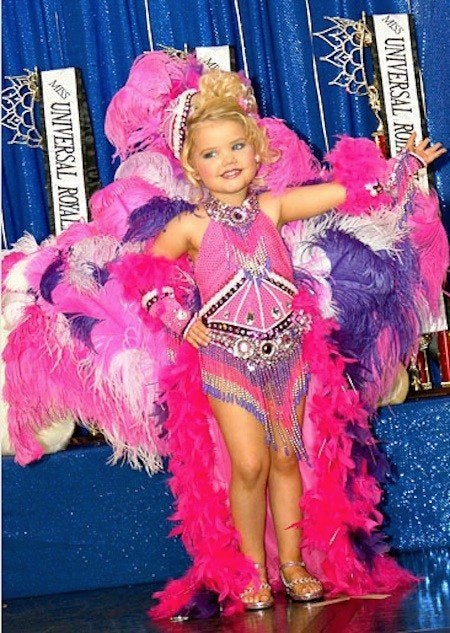 Children's beauty pageants. It's crazy to think that this child is…, by  Charles Holland