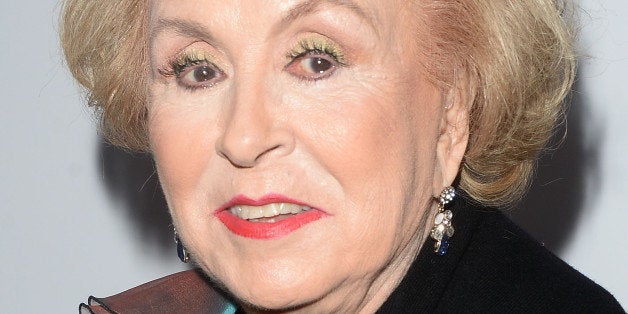 HOLLYWOOD, CA - DECEMBER 02: Actress Doris Roberts arrives at the premiere of Warner Bros. Television's 'Dolly Parton's Coat