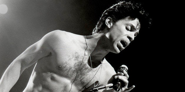 DENVER, CO - APRIL 21: Pop star Prince performs during a tour stop in Denver at McNichols Arena July, 3, 1986. The pop star died Thursday morning at his Paisley Park estate in suburban Minneapolis April 21, 2016 according to his publicist. He was 57. A cause of death has not been revealed (Photo By John Leyba/The Denver Post via Getty Images)