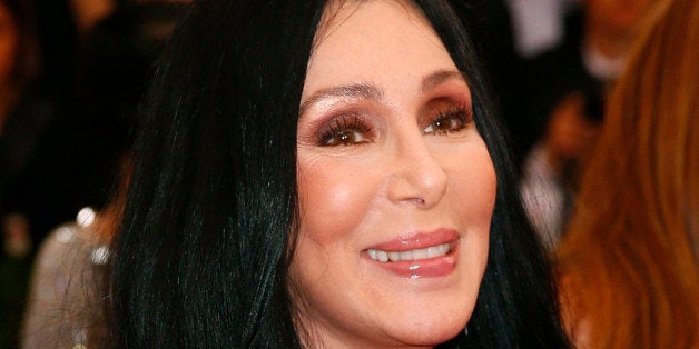 Cher arrives at the Metropolitan Museum of Art Costume Institute Gala 2015 celebrating the opening of "China: Through the Loo