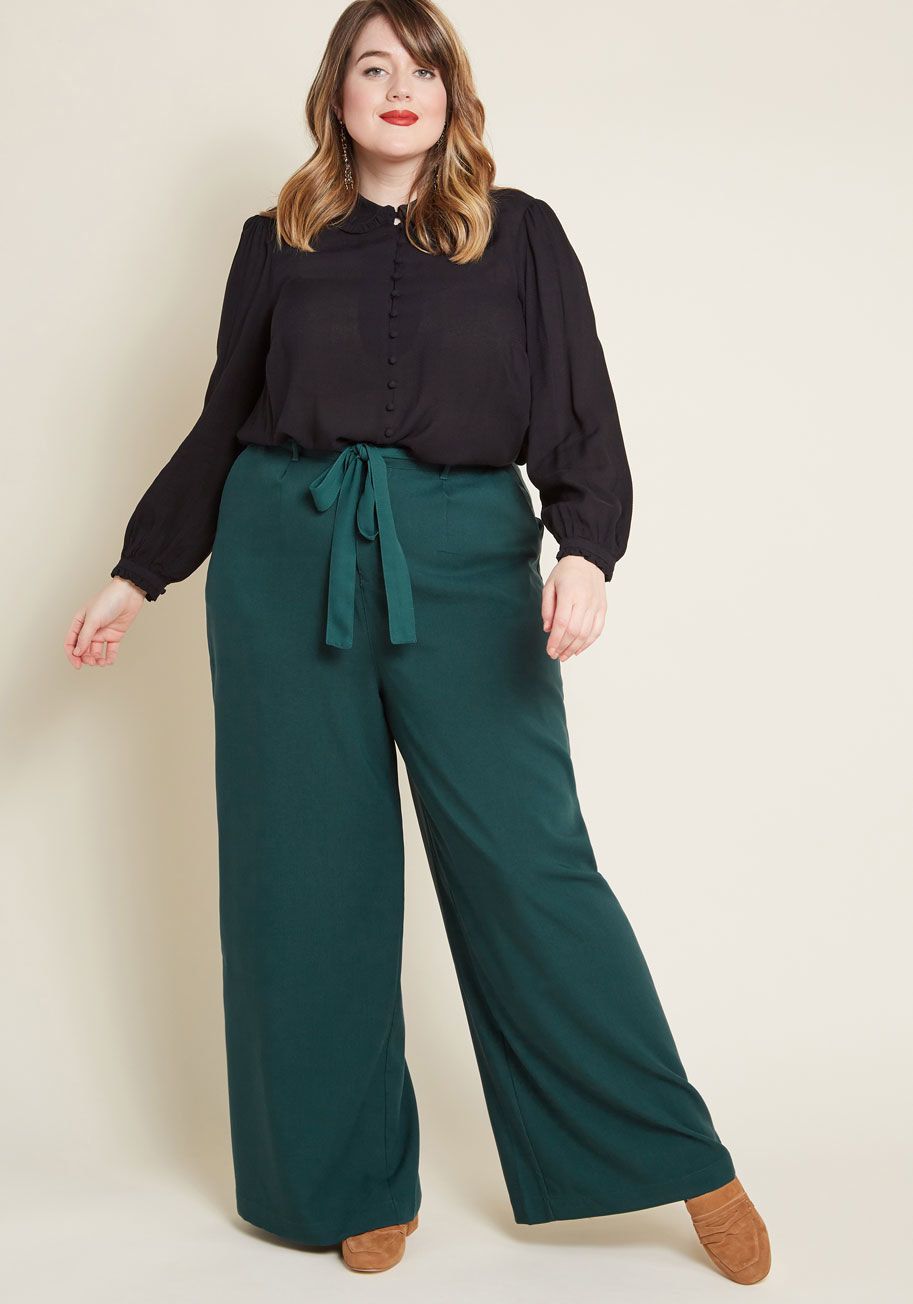 Big strides: 15 ways to style wide-leg trousers – in pictures