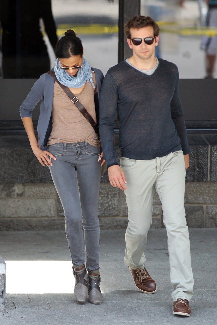 Bradley Cooper Zoe Saldana Split Source Says Couple Has Broken Up Huffpost