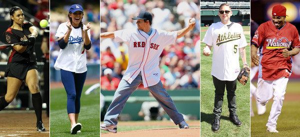 Celebrity Baseball Fans: Stars Get In The MLB Spirit (PHOTOS