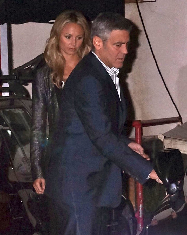 Clooney, Stacy Keibler Get Food Poisoning In Italy HuffPost