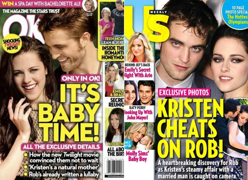 Kristen Stewart & Robert Pattinson