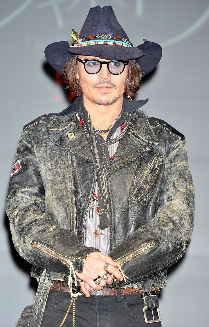 TOKYO, JAPAN - MAY 13: Actor Johnny Depp attends the 'Dark Shadows' Press Conference at The Prince Park Tower Tokyo on May 13, 2012 in Tokyo, Japan. The film will open on May 19 in Japan. (Photo by Jun Sato/WireImage)