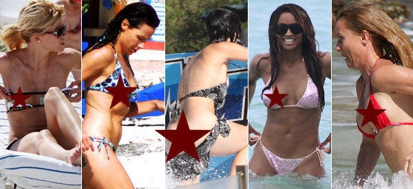 Busted! Celebs Popping Out Of Their Bikinis