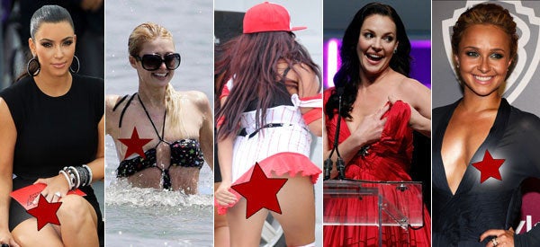 Oops! Hollywood Celebrity Wardrobe Malfunctions- Oops! Hollywood