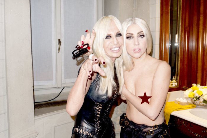 Lady Gaga exposes breasts during wardrobe malfunction in revealing