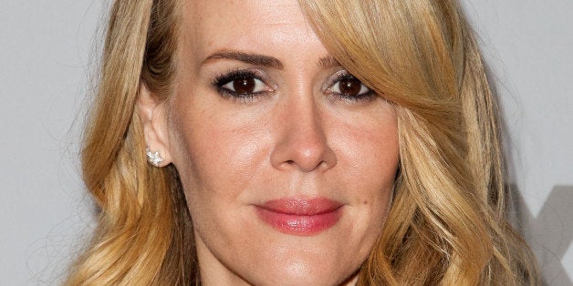 LOS ANGELES, CA - SEPTEMBER 22: Sarah Paulson attends the Twentieth Century FOX Television and FX Emmy Party at Soleto on Se