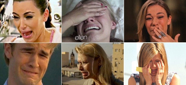 crying celebrities