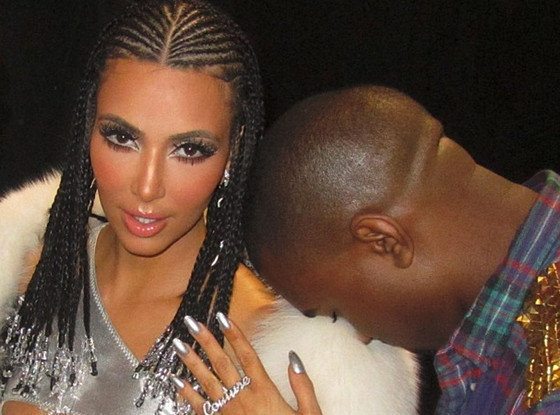 How I create ponytails on Kim Kardashian, with supermodel @kennabbby u... |  TikTok