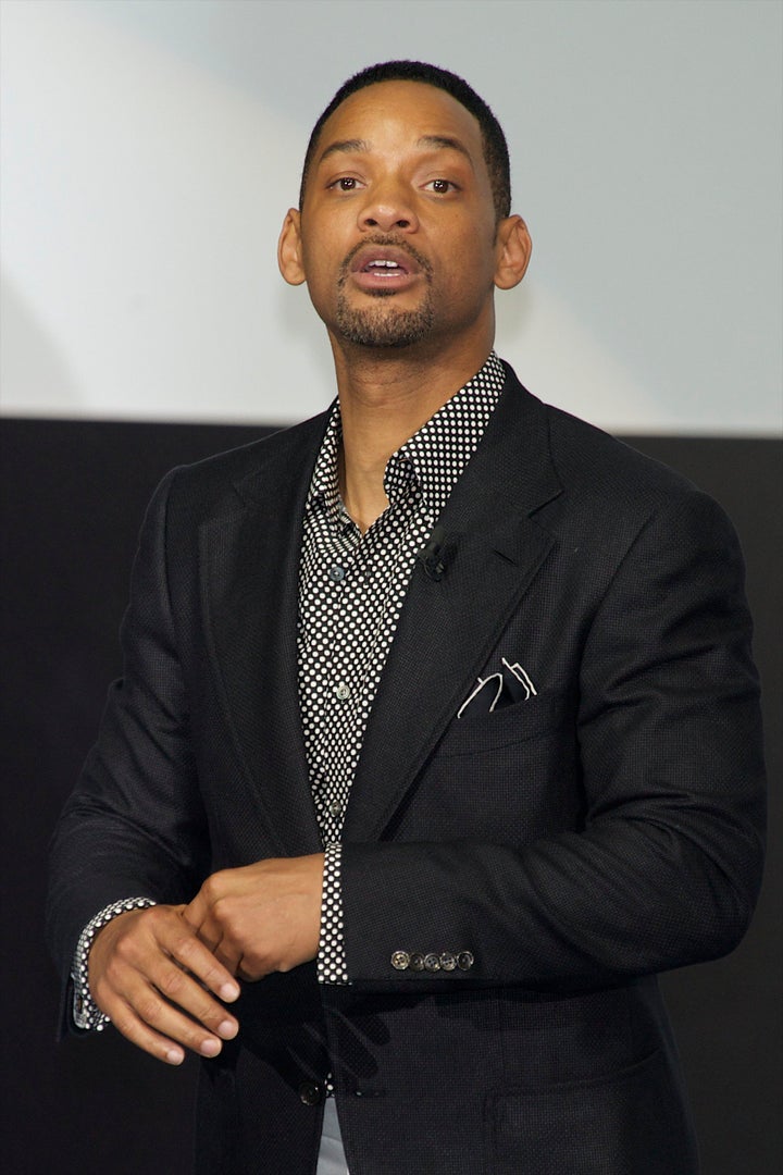 MADRID, SPAIN - MAY 13: Actor Will Smith attends the 'Men In Black 3' premiere at La Caja Magica on May 13, 2012 in Madrid, Spain. (Photo by Carlos Alvarez/Getty Images)