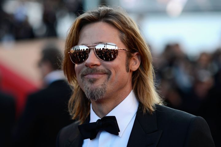 CANNES, FRANCE - MAY 22: Actor Brad Pitt attends the 'Killing Them Softly' Premiere during 65th Annual Cannes Film Festival at Palais des Festivals on May 22, 2012 in Cannes, France. (Photo by Gareth Cattermole/Getty Images)
