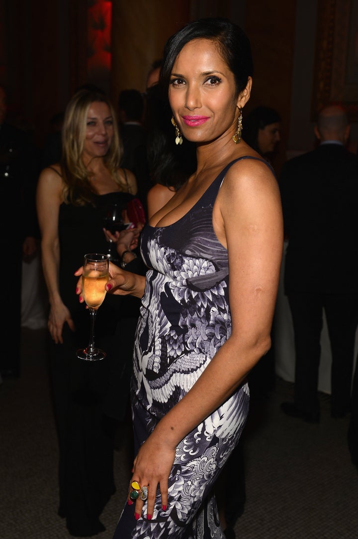 NEW YORK, NY - MARCH 11: TV Personality Padma Lakshmi attends The Endometriosis Foundation of America's Celebration of The 5th Annual Blossom Ball at Capitale on March 11, 2013 in New York City. (Photo by Dimitrios Kambouris/Getty Images for Blossom Ball)